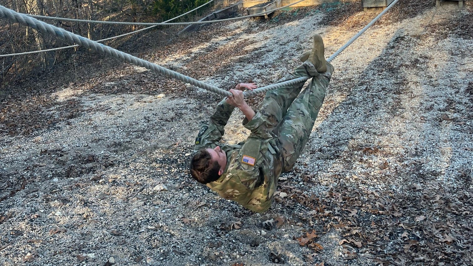 Rope Bridge at Ranger Challenge